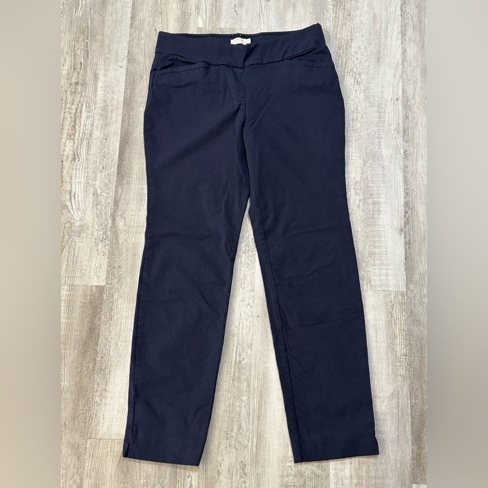Spartina 449 Pull-On‎ Navy Blue Crop Pants